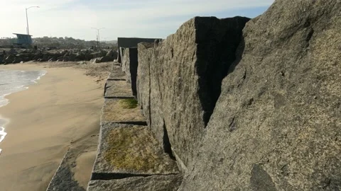 Ocean steps 2 Video stock 151860052