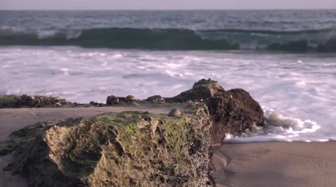 Ocean stone and sand Video stock 46085060