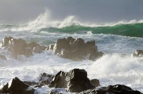 Ocean storm 2 Stock Photos