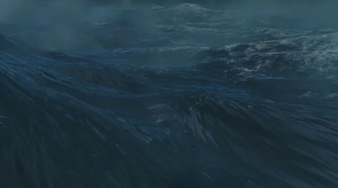 Ocean storm background Stock Footage 24686985