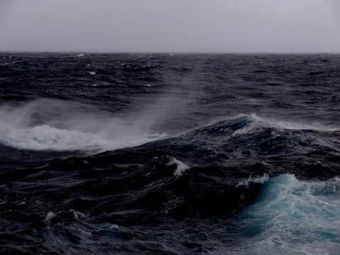 Ocean storm 库存照片