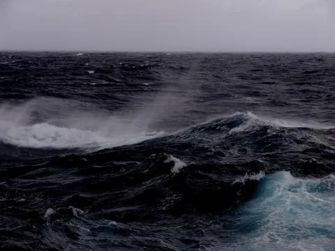 Ocean storm 库存照片