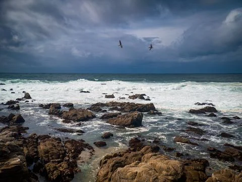 Ocean Storm	 Stock Photos