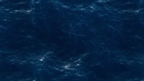 Ocean storm top view 4k Stock Footage 323935215