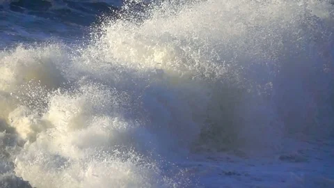 Ocean storm waves Stock-Footage 82146210