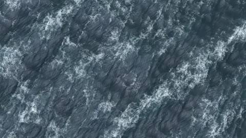 Ocean Stormy Stock Footage 340519114
