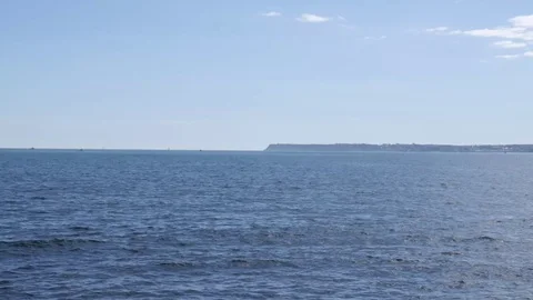 Ocean on a summers day Stock Footage 74603914