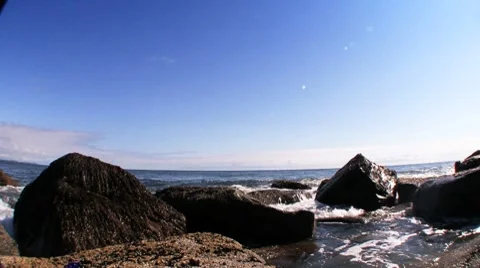 Ocean sun Stock Footage 7346249