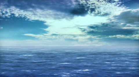 Ocean, Sunny Day Stock-Footage 283699