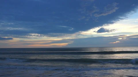 Ocean sunrise #1 Stock Footage 41616873