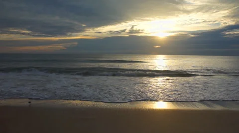 Ocean sunrise #3 Stock Footage 41619021