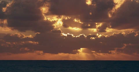 Ocean Sunrise Closeup 2 Stock Footage 35788690