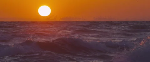 Ocean Sunrise Stock-Footage 45299979
