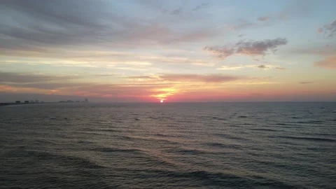 Ocean Sunrise Stock Footage