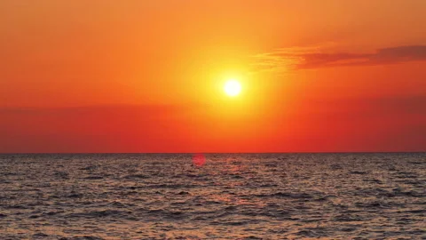 Ocean sunrise Stock Footage 139221940