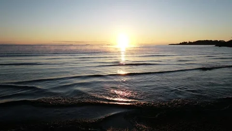Ocean Sunrise Stock Footage