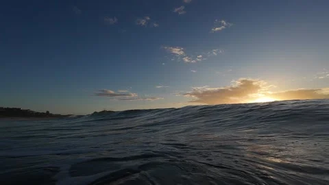 Ocean sunrise Stock Footage 274649177