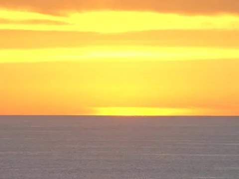 Ocean Sunset 07 Stock Footage 21242990
