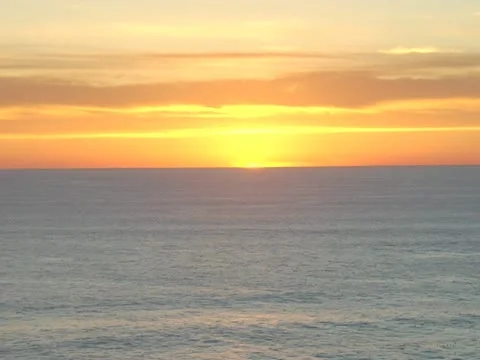 Ocean Sunset 10 Stock Footage 21242977