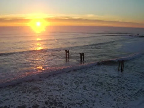 Ocean Sunset 12 Stock Footage 21242966