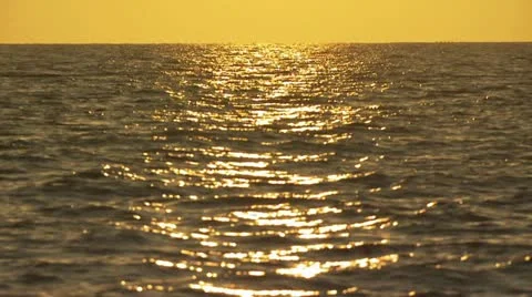 Ocean At Sunset 2 Video stock 19220935