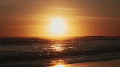 Ocean Sunset 4K Stock-Footage 233483665
