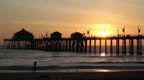 Ocean Sunset Stock-Footage 10729609