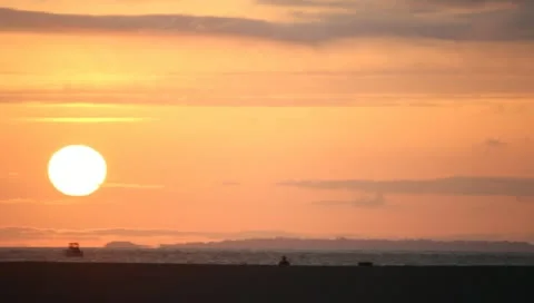 Ocean Sunset Stock Footage 11360611