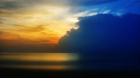 Ocean Sunset Video stock 39892156