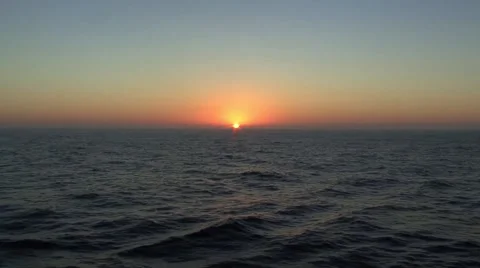 Ocean sunset Video stock 40369557