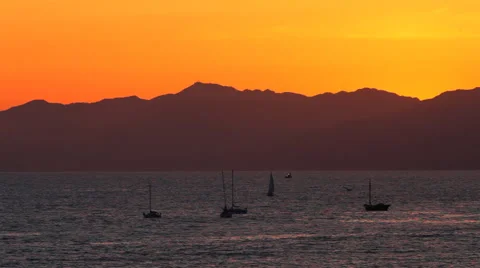 Ocean Sunset 動画素材 65426415