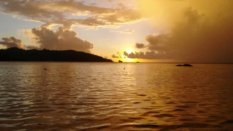 Ocean at sunset. Stock Footage 102023859