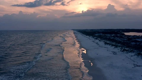 Ocean Sunset Video stock 126827722