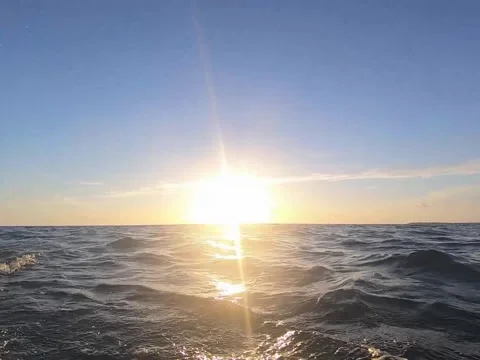 Ocean sunset 動画素材 165015318