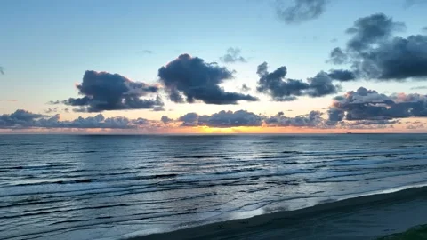 Ocean sunset Stock Footage 194874143