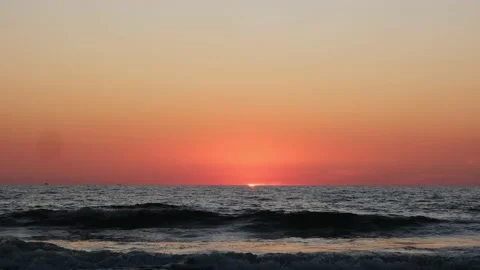 Ocean sunset. Stock Footage 229629151
