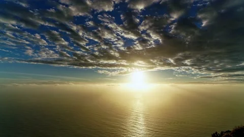 Ocean sunset Stock Footage 237994197
