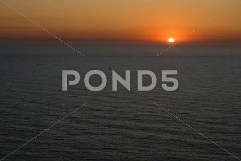 Ocean Sunset Stock Photos