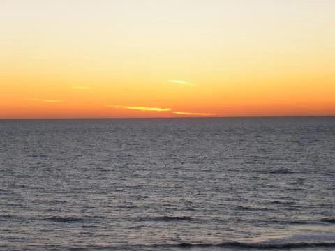 Ocean Sunset Stock Photos