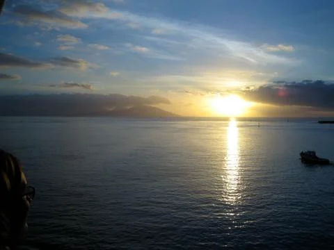 Ocean Sunset 写真素材