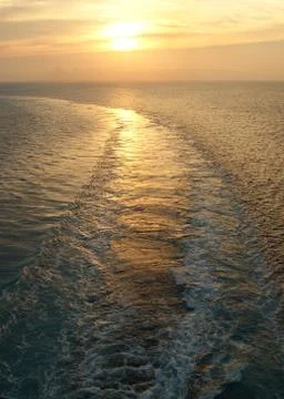 Ocean Sunset Stock Photos