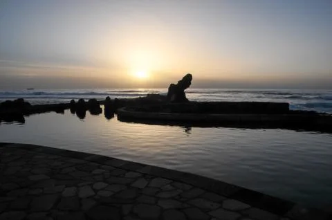 Ocean Sunset Stock Photos