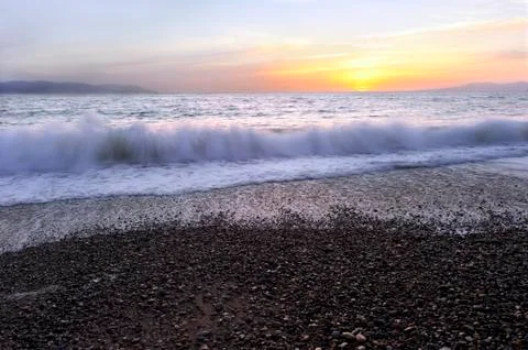 Ocean Sunset Stock Photos