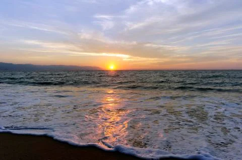 Ocean Sunset Stock Photos