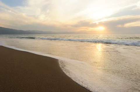 Ocean Sunset Stock Photos