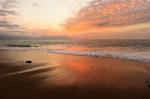 Ocean Sunset Stock Photos