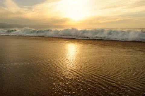 Ocean Sunset Stock Photos