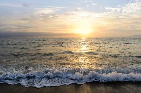 Ocean Sunset Stock Photos