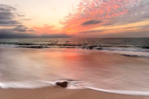 Ocean Sunset Stock Photos