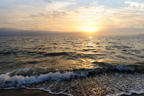 Ocean Sunset Stock Photos